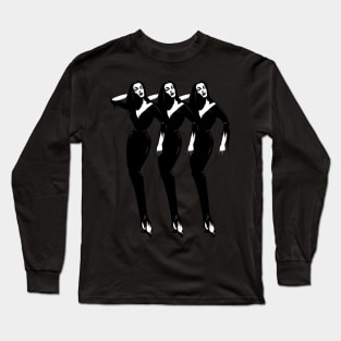 VAMPIRA the original goth girl Long Sleeve T-Shirt